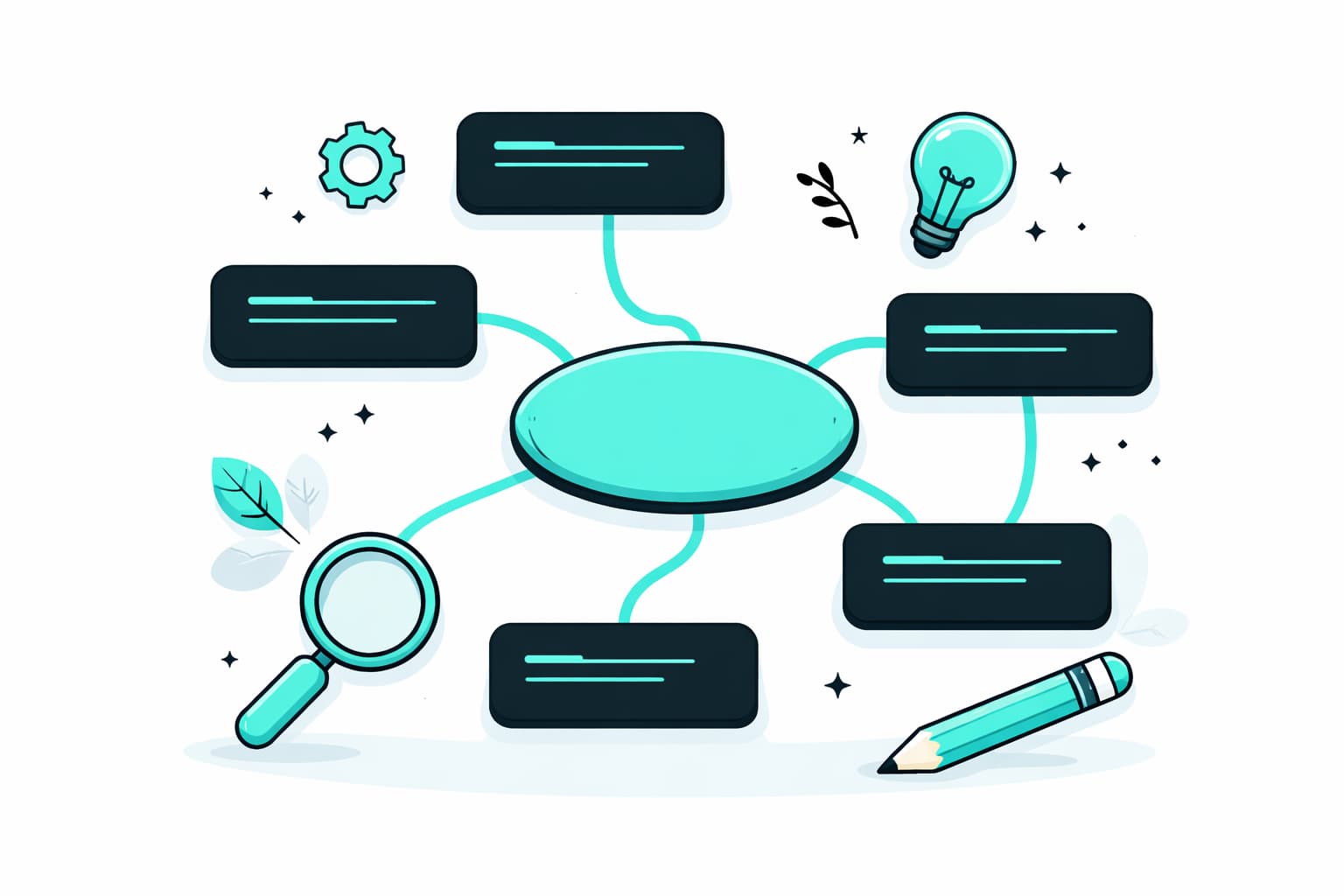 AI-generated interactive concept map